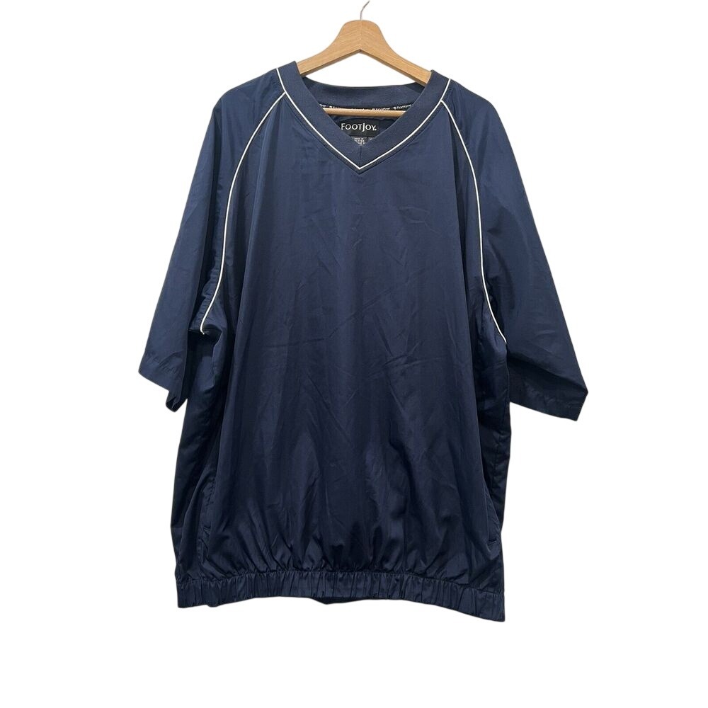 FootJoy‎ Windbreaker Pullover Mens XL Blue Golf Athletic Lightweight Athleisure